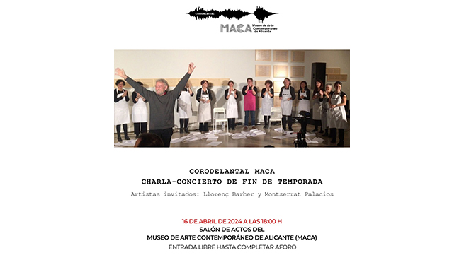 Charla-Concierto del CoroDelantal