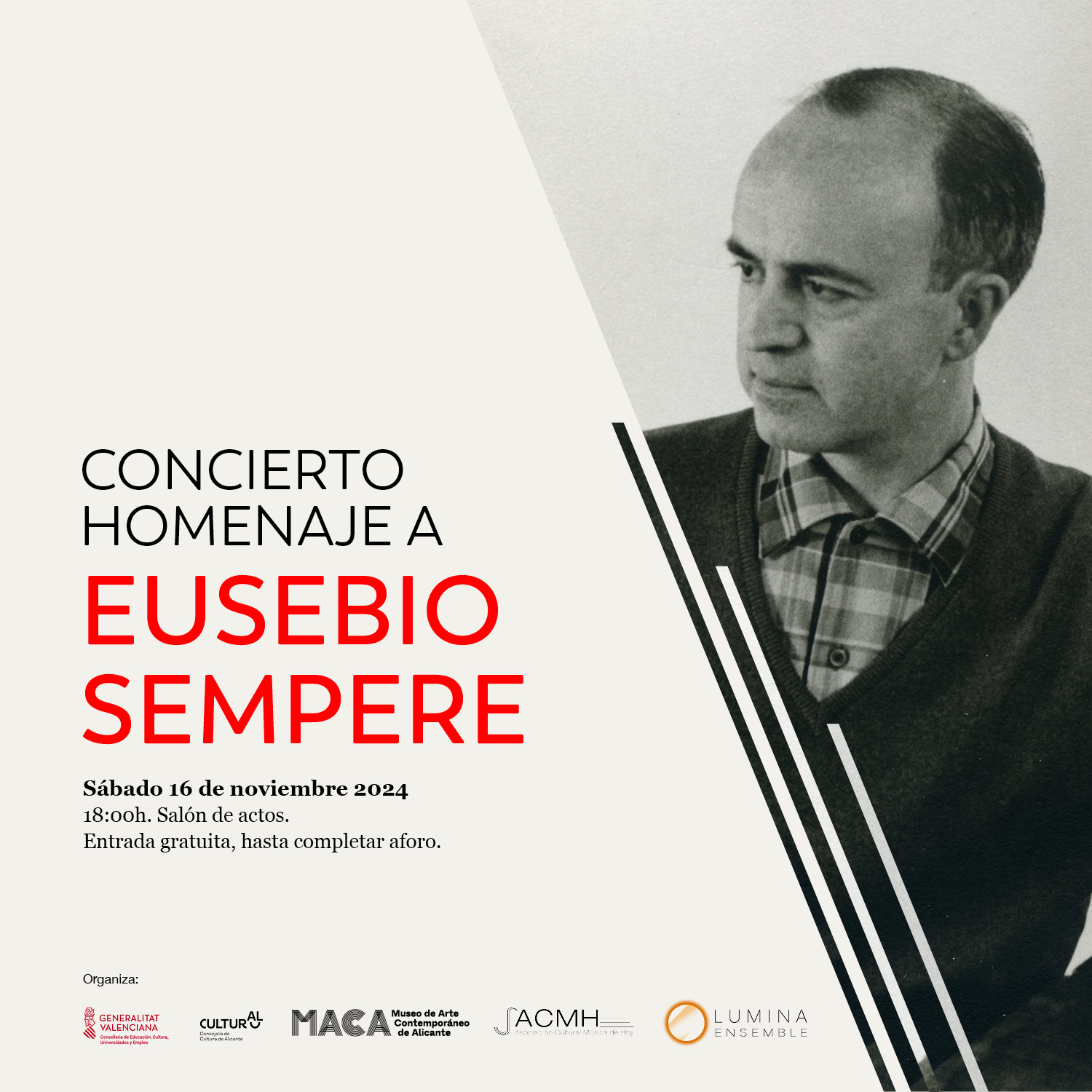 Tribute Concert to Eusebio Sempere