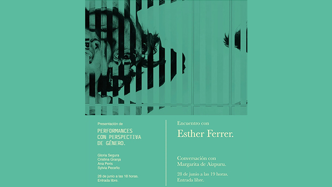 Presentació de performances i xerrada amb Esther Ferrer