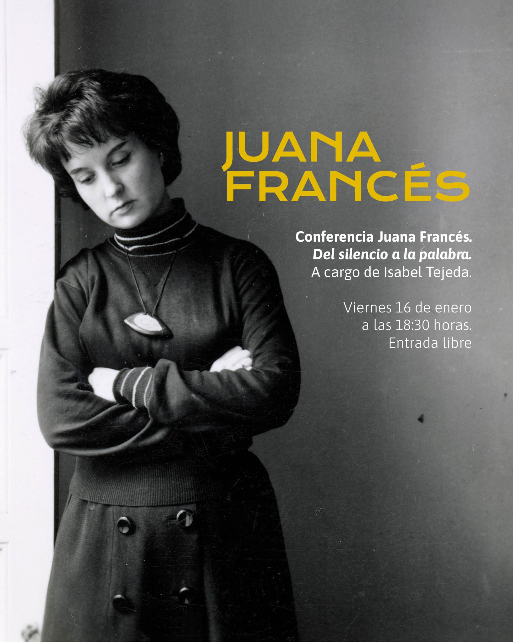 Juana Francés. Del silenci a la paraula