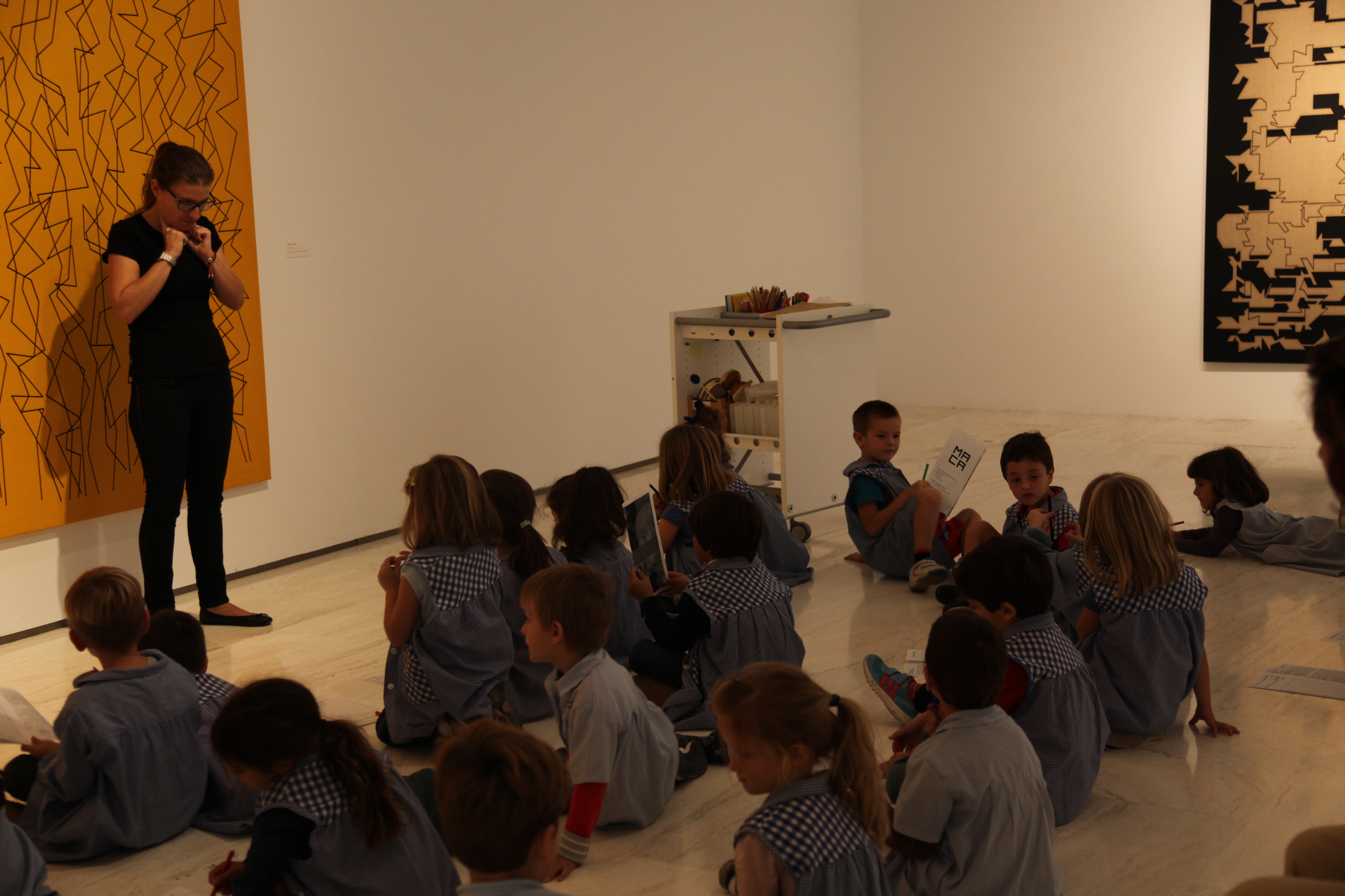 Workshop exhibition. Palazuelo. Musical Calligraphies