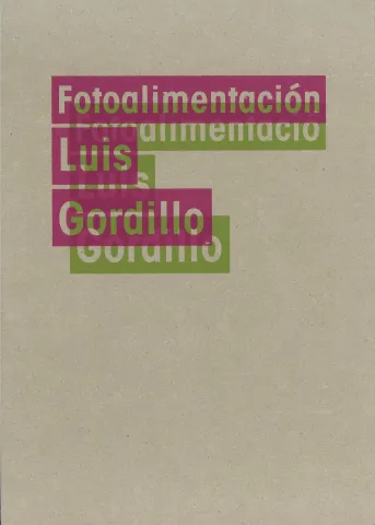 Fotoalimentació. Luis Gordillo
